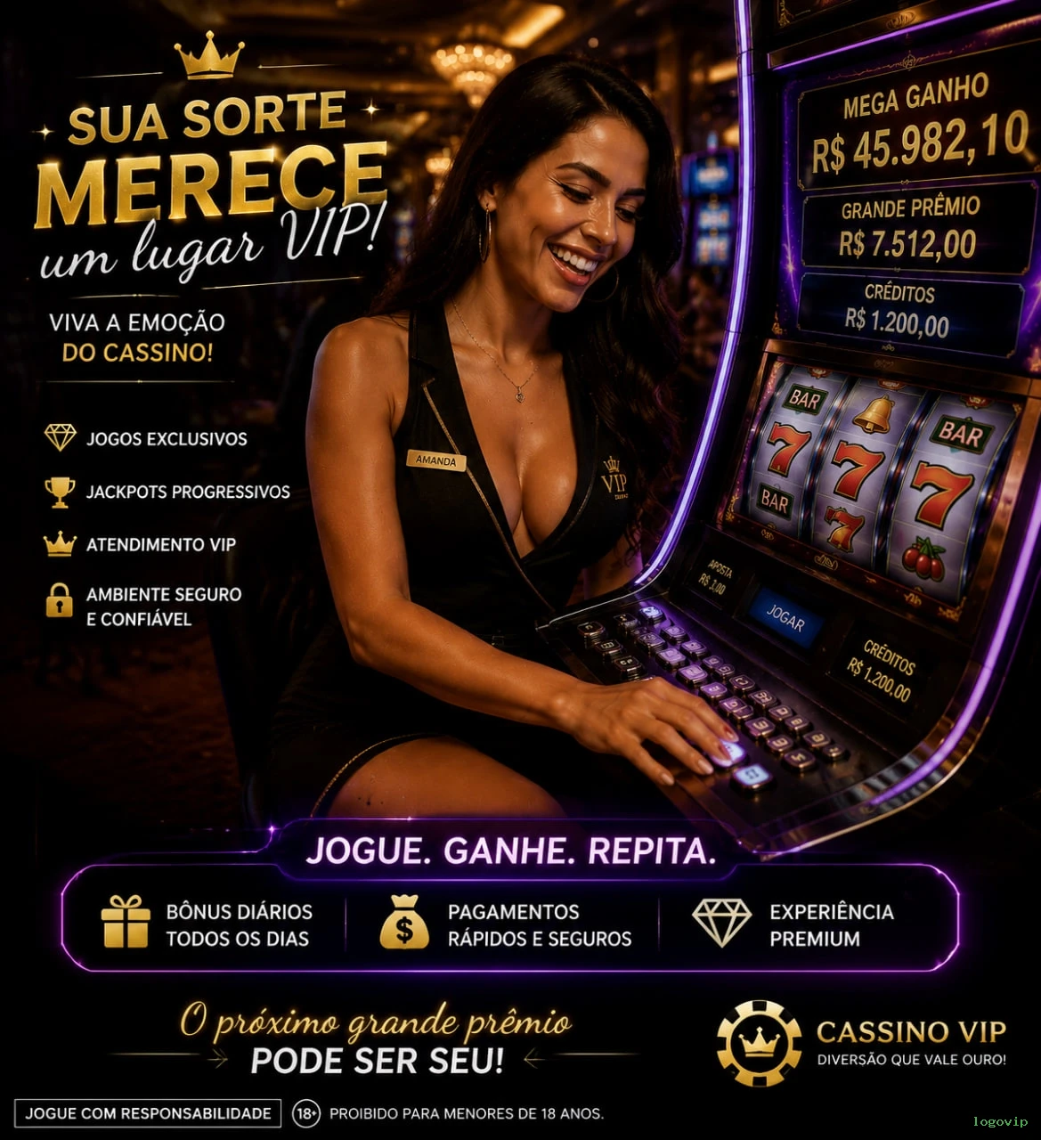 App logovip slots mobile